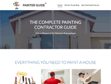 Tablet Screenshot of painter-guide.com